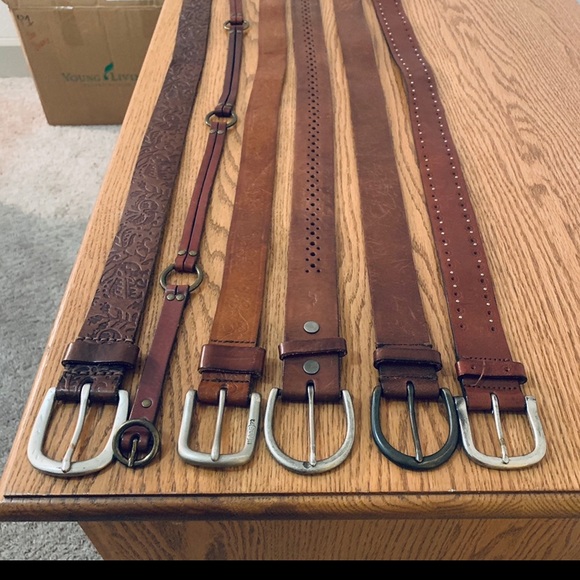 Lot of six (6) Abercrombie, Hollister, belts - Picture 2 of 7